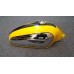 Ducati 350CC Scrambler Chrome Yellow painted Petrol Tank with cap and badges